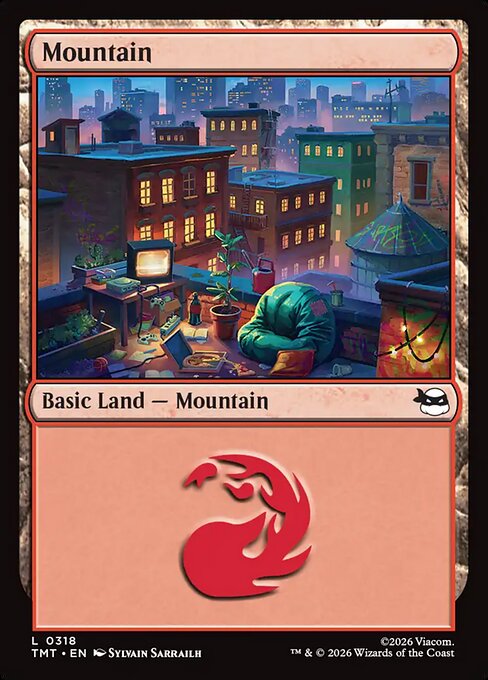 Mountain from Teenage Mutant Ninja Turtles