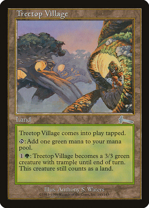 Treetop Village from Urza's Legacy