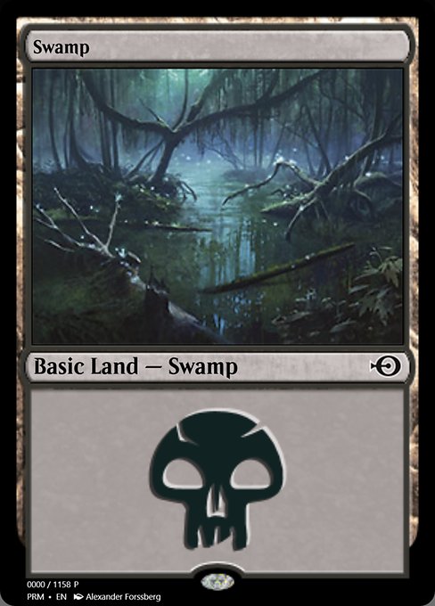 Swamp from Magic Online Promos