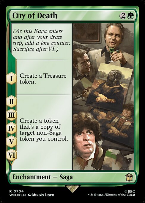 City of Death highlighted card art