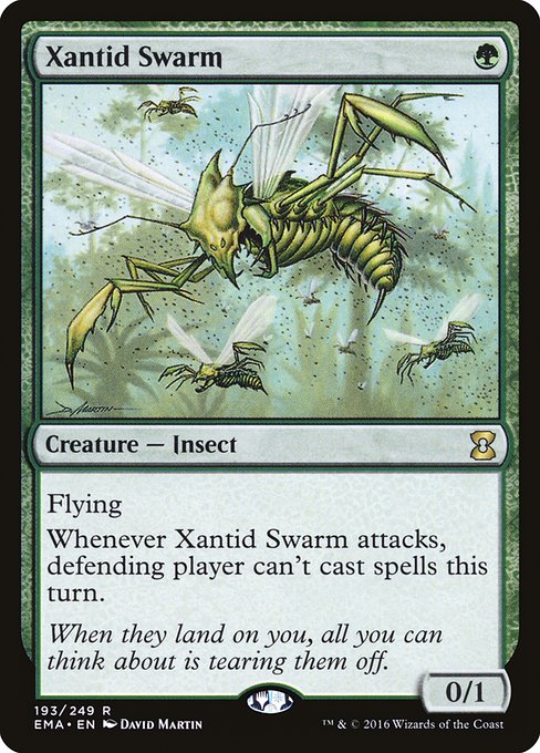 Xantid Swarm highlighted card art