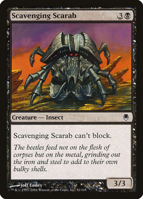 Scavenging Scarab highlighted card art