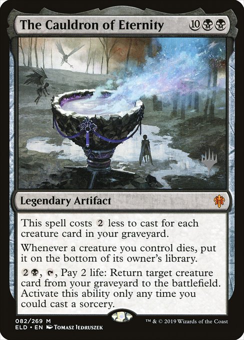 The Cauldron of Eternity highlighted card art