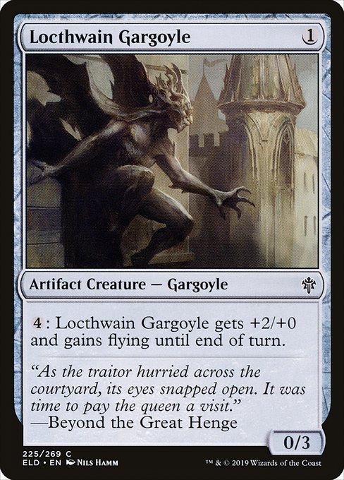 Locthwain Gargoyle from Throne of Eldraine
