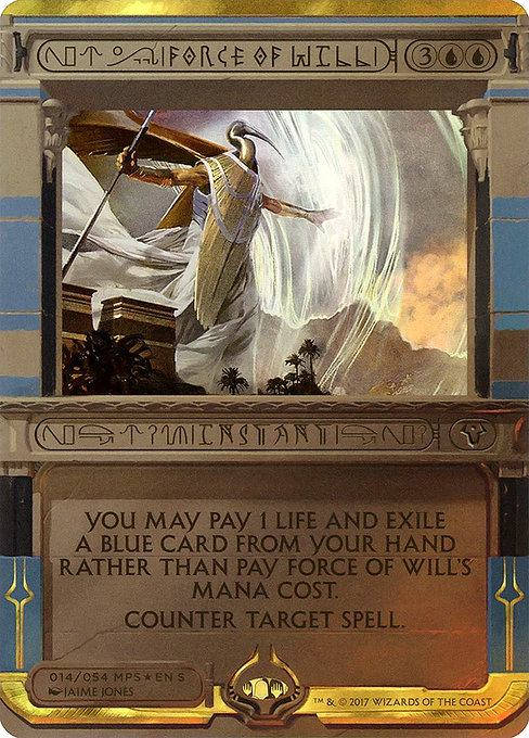 Force of Will from Amonkhet Invocations