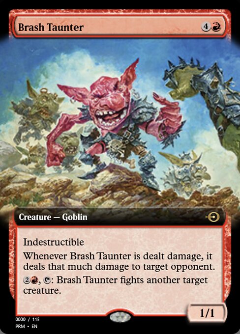 Brash Taunter from Magic Online Promos