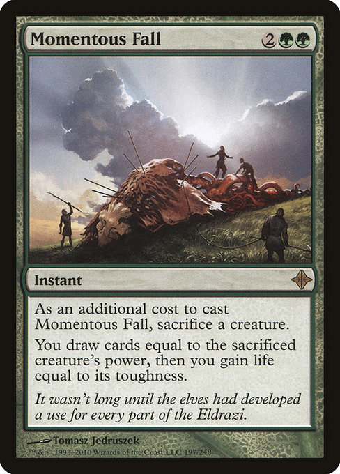 Momentous Fall from Rise of the Eldrazi
