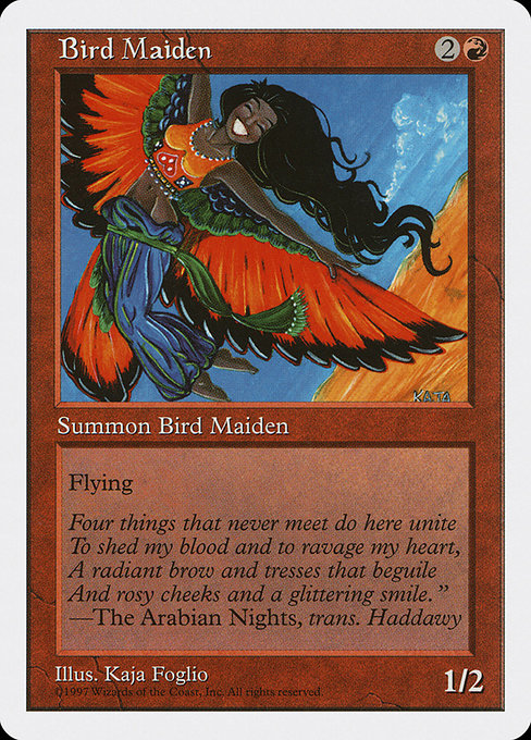 Bird Maiden from Fifth Edition