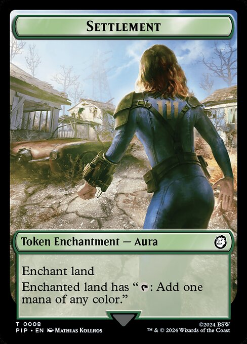 Settlement highlighted card art