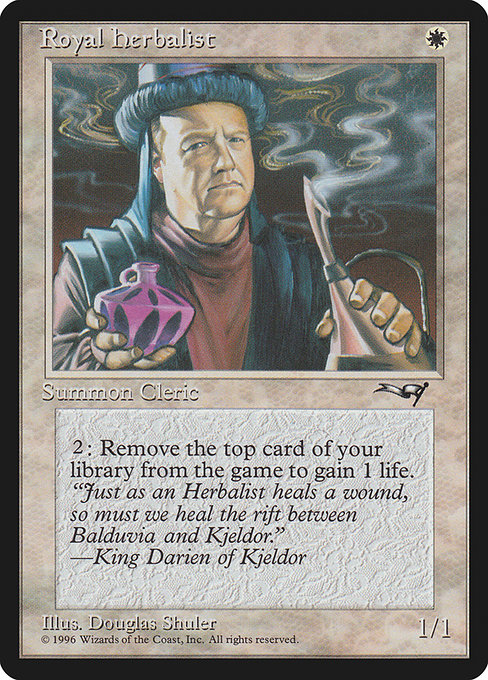 Royal Herbalist highlighted card art