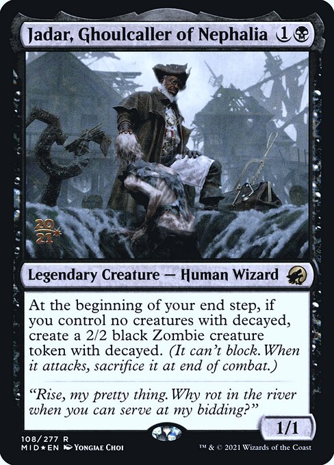 Jadar, Ghoulcaller of Nephalia from Innistrad: Midnight Hunt Promos