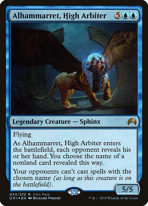 Alhammarret, High Arbiter from Magic Origins Promos