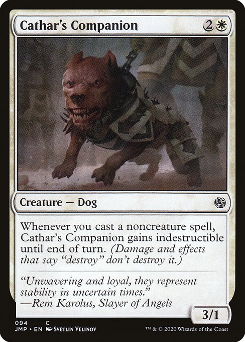 Cathar's Companion highlighted card art