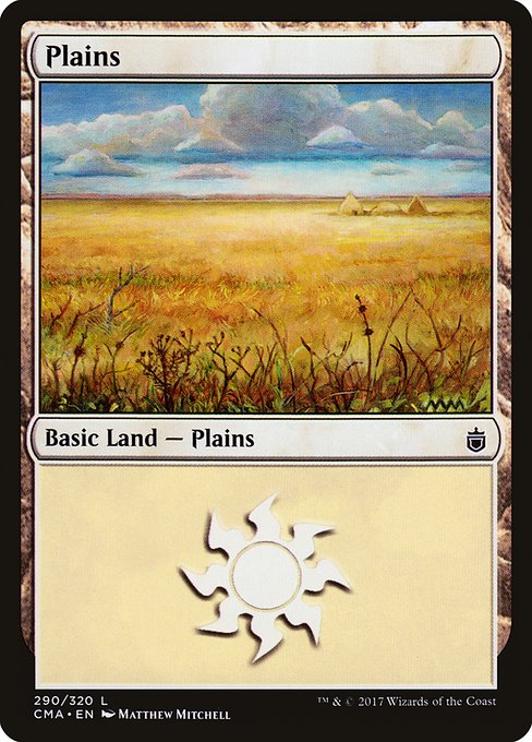 Plains from Commander Anthology
