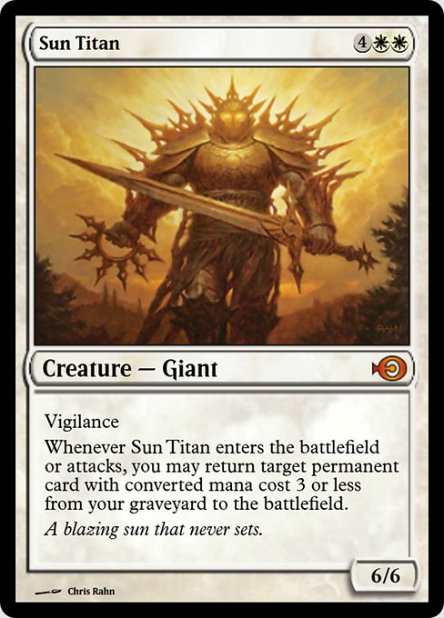 Sun Titan from Magic Online Promos