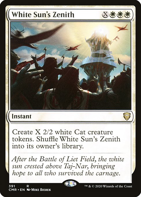 White Sun's Zenith from Commander Legends