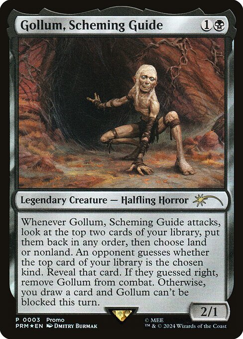 Gollum, Scheming Guide highlighted card art