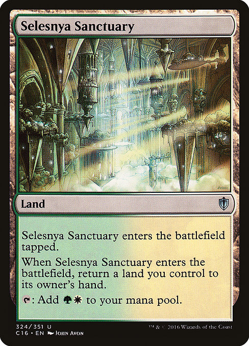 Selesnya Sanctuary from Commander 2016