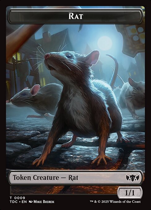 Rat highlighted card art