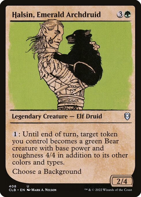 Halsin, Emerald Archdruid highlighted card art
