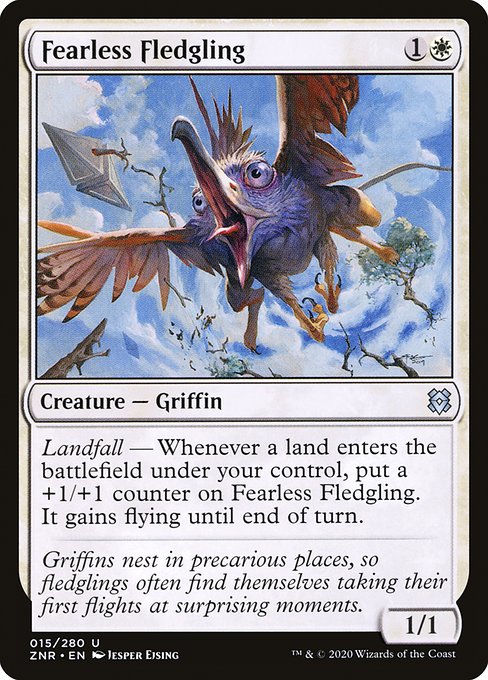 Fearless Fledgling from Zendikar Rising