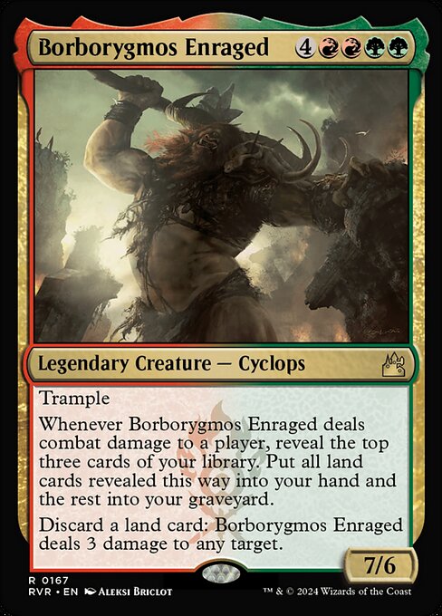 Borborygmos Enraged from Ravnica Remastered
