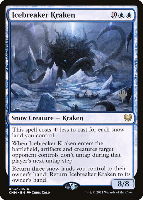Icebreaker Kraken from Kaldheim Promos