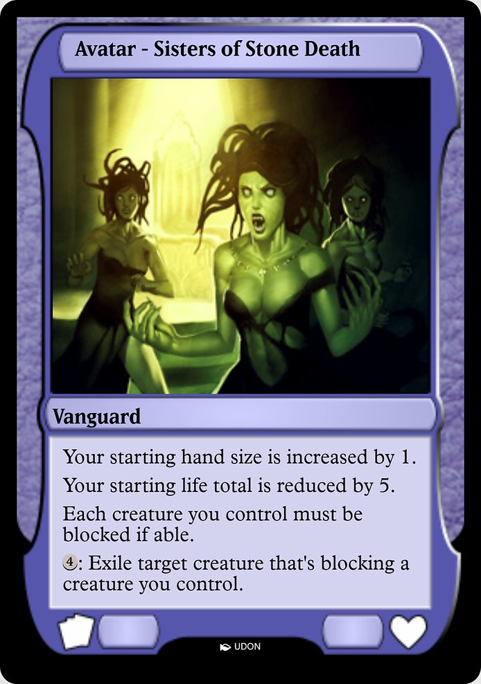 Sisters of Stone Death Avatar highlighted card art