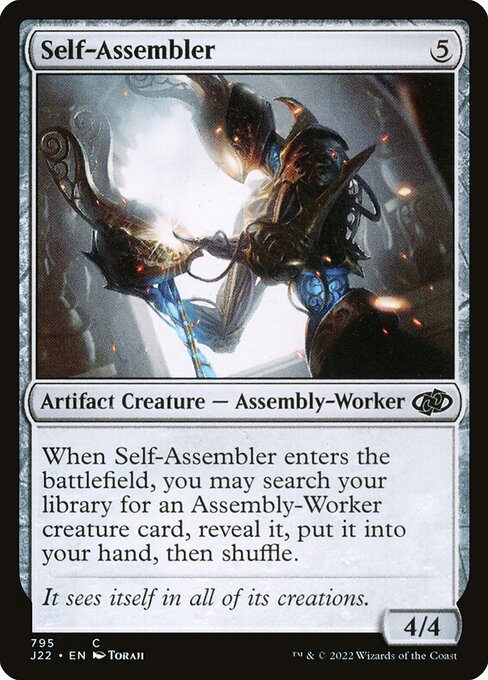 Self-Assembler highlighted card art