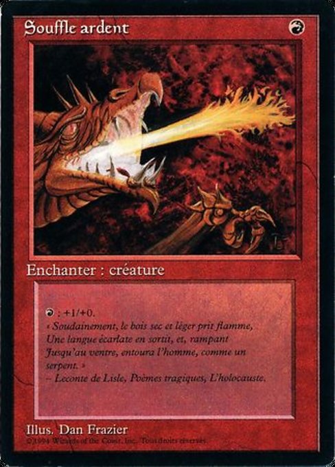 Firebreathing from Foreign Black Border