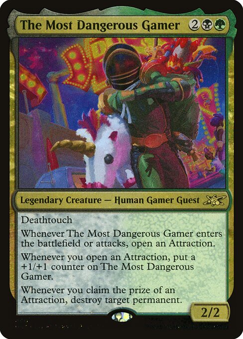 The Most Dangerous Gamer highlighted card art