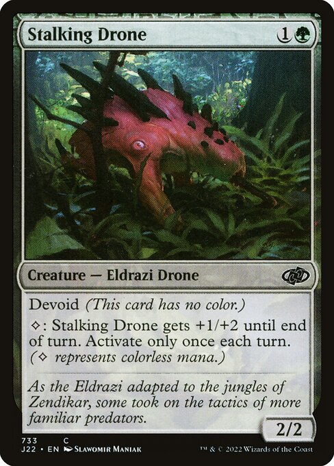 Stalking Drone highlighted card art
