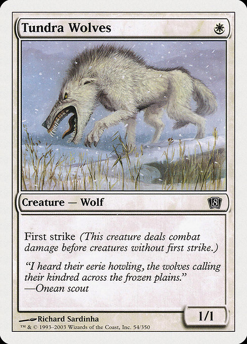 Tundra Wolves from Eighth Edition