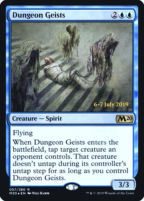 Dungeon Geists highlighted card art