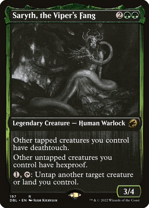 Saryth, the Viper's Fang from Innistrad: Double Feature