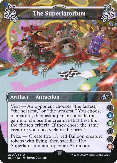 The Superlatorium highlighted card art