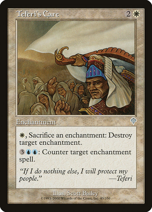 Teferi's Care highlighted card art