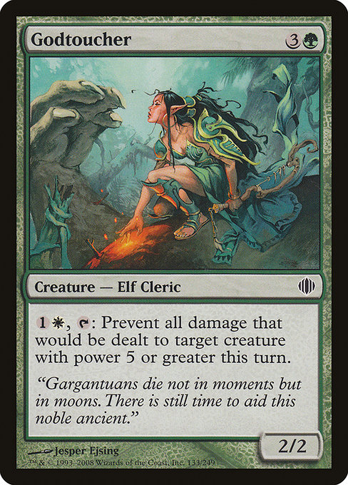 Godtoucher highlighted card art