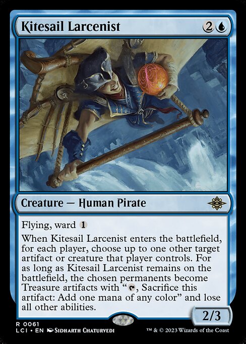 Kitesail Larcenist highlighted card art
