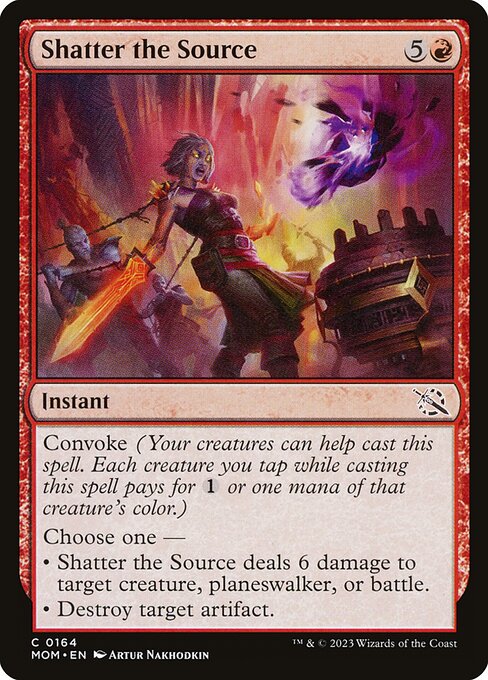 Shatter the Source highlighted card art