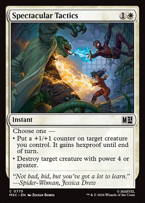 Spectacular Tactics from Marvel Super Heroes Commander