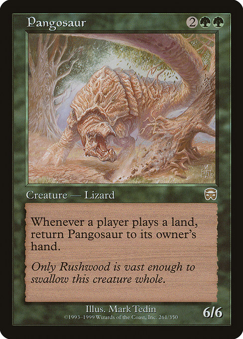 Pangosaur highlighted card art
