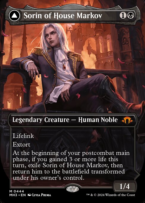 Sorin of House Markov // Sorin, Ravenous Neonate from Modern Horizons 3