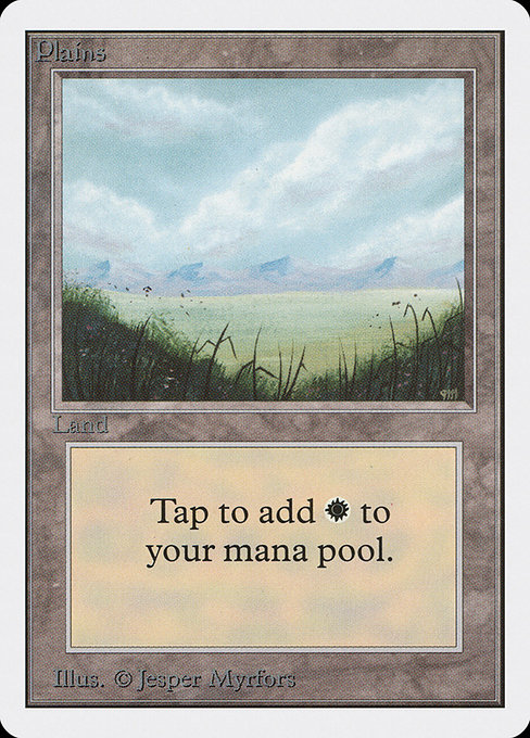 Plains from Unlimited Edition