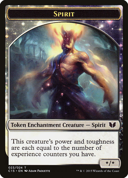 Spirit highlighted card art