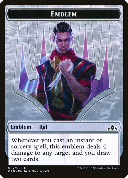 Ral, Izzet Viceroy Emblem highlighted card art