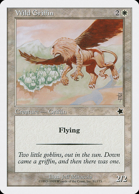 Wild Griffin from Starter 1999