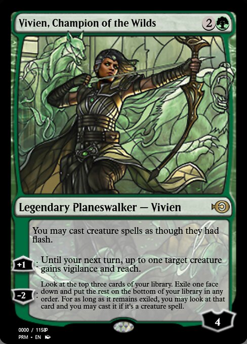 Vivien, Champion of the Wilds from Magic Online Promos