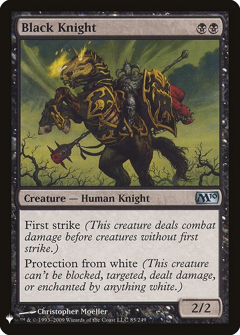 Black Knight from The List