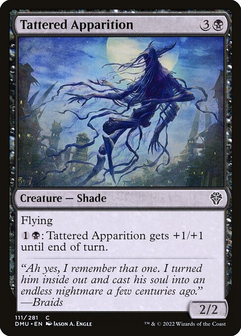 Tattered Apparition highlighted card art